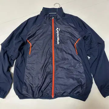 TaylorMade 네이비 풀 집업 자켓 L