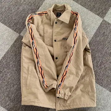 RVCA 베이지 나일론 자켓 M 사이즈