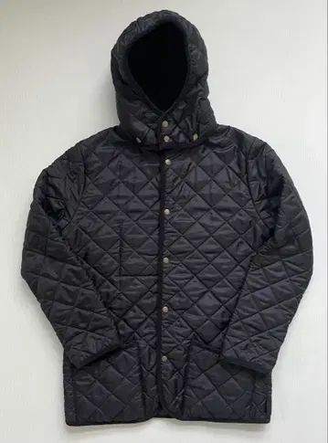 트래디셔널 웨더웨어 퀼팅 코트 40 L 후드 부착 아우터