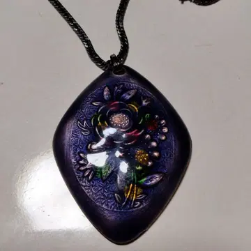 칠보 세공 펜던트 목걸이