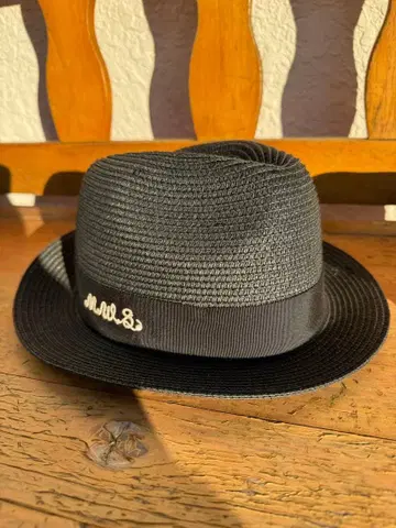 MWS 블랙 페도라 햇