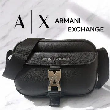 [ 완판템 ] ARMANI EXCHANGE BOX 로고 버클 미니 숄더백