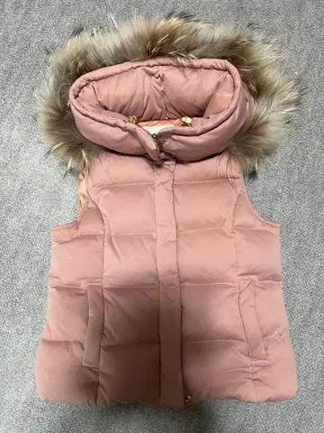 any SiS 애니시스 핑크 베이지 다운 베스트