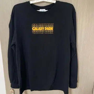 GALAXY PARK 긴팔 T셔츠 블랙 L 함브레더즈