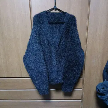 보송보송 블랙 가디건