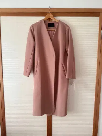 택 포함 미사용 새상품 SIMPLICITE 롱 코트 베이크루즈