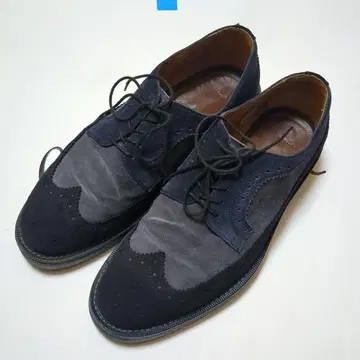 폴스미스 윙팁 네이비 그레이 신발