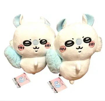 치이카와 (먼작귀) 엉덩이 흔들흔들 BIG 봉제 인형 ~모몽가~ 세트