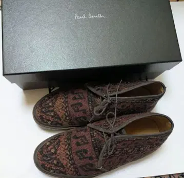 Paul Smith 기하학 패턴 데크 슈즈 UK7