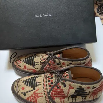 Paul Smith 민족 무늬 데크 슈즈