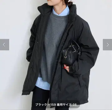 SLOBE IENA 워셔블 충전솜 몬스터 후드티