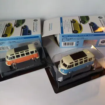 KYOSHO 폭스바겐 1/64 스케일 미니카 2대 세트