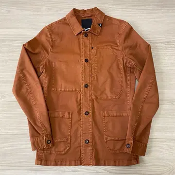 새상품급 덴함 커버올 오렌지 XS 사이즈