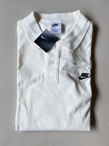 나이키 NIKE 긴팔 피케 셔츠 롱 슬리브 니트 폴로 크림 XL 사이즈