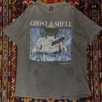 공각기동대 T셔츠 FASHION VICTIM 빈티지 90s
