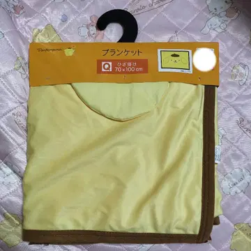 산리오 폼폼푸딩 담요 하프 담요
