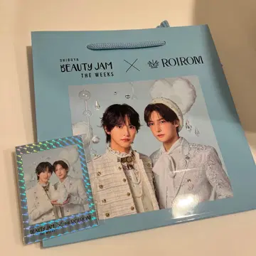 ROIROM 로이로무 한정판 쇼핑백 스티커 세트