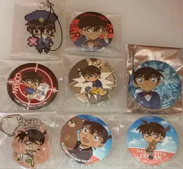 명탐정 코난 세가 에도 코난 캔뱃지 키링 묶음 판매