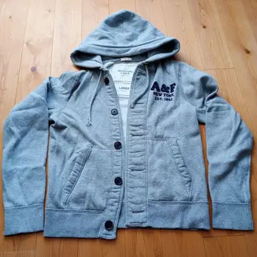 Abercrombie & Fitch 후드 부착 후드티 L