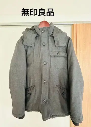 무인양품 남성용 다운 코트