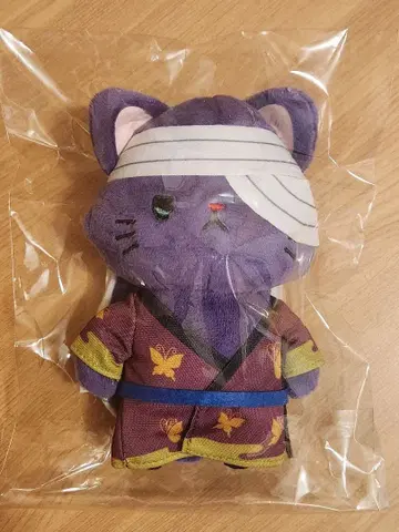 은혼 안대 포함 봉제 인형 withCAT 키링 타카스기 신스케