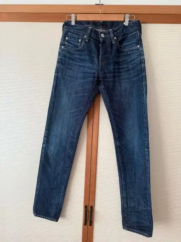 RED CARD 다크 블루 스트레이트 데님