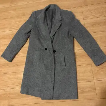 그레이 체스터 코트 M 사이즈