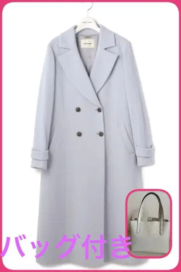 울 체스터 코트 / 레스 빠세 ( LAISSE PASSE ) 백 포함