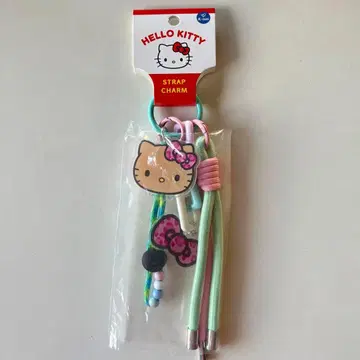 헬로키티 스트랩 참 일광화상 키티 택 포함 미사용 새상품급