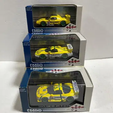 에브로 미니카 절판품 슈퍼 GT 돔 NSX 3종 세트