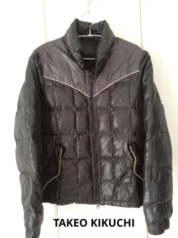 TAKEO KIKUCHI 블랙 다운 자켓 L
