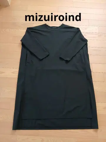 mizuiroind 미즈이로 인드 롱 원피스 블랙