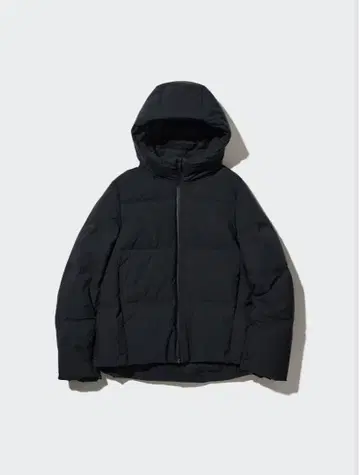 세일 새상품급 UNIQLO 유니클로 심리스 다운 후드티 다운 자켓