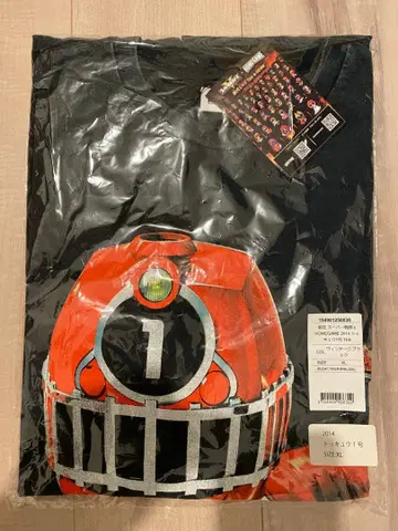 슈퍼전대 토큐 1호 T셔츠 XL 빈티지 블랙