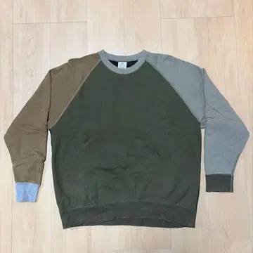 [ 중고 새상품급 ] 루프 휠러 루즈핏 맨투맨 멀티 컬러 M 사이즈