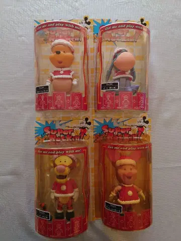 푸우 디즈니 슈퍼 로킹 피규어 크리스마스 세트