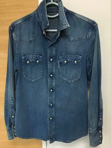 할리우드 런치마켓 BLUEBLUE 데님 셔츠