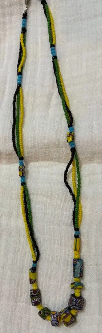 잠자리 구슬 앤티크 목걸이