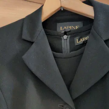 LAPINE 블랙 원피스 수트 9호