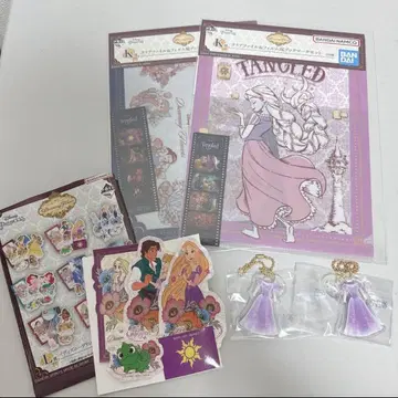 디즈니 프린세스 제일복권 드리밍 플라워즈 라푼젤 세트