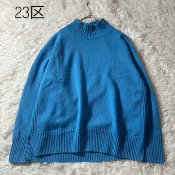 23구 캐시미어 블렌드 하이넥 니트 38 안즈 씨 셀렉트 컬러