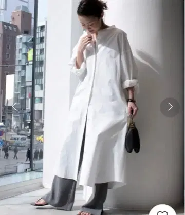 ARCH THE / 오버 롱 셔츠 / Deuxieme Classe