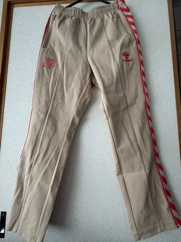 [새상품급] 험멜 베이지 조거 팬츠 L 사이즈 1회 착용