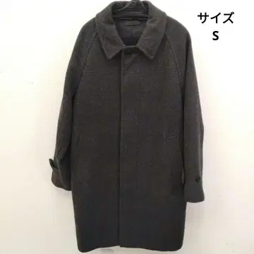 싱글 프레스 코트 (글렌체크)