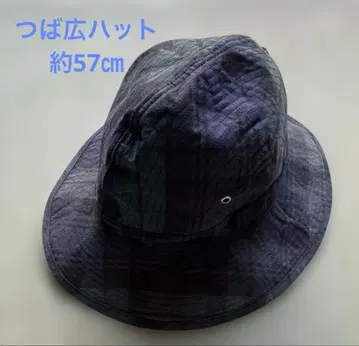 와이드 챙 모자 남성용