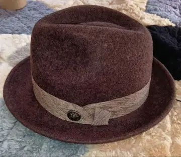 울 햇 브라운 58cm