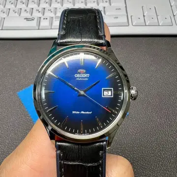 ORIENT 자동 와인딩 시계 파랑 다이얼
