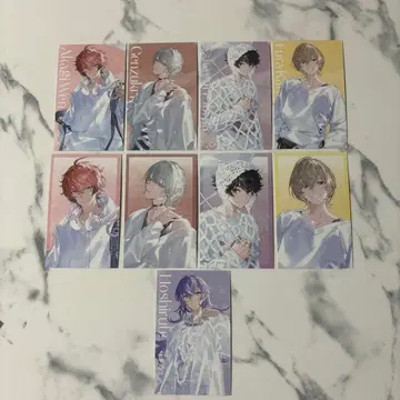 니지산지 SUISAI RAIN 랜덤 비주얼 카드 세트