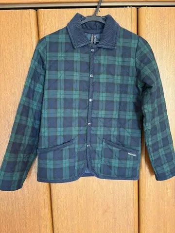 LAVENHAM 퀼팅 자켓 블랙워치 영국제 36