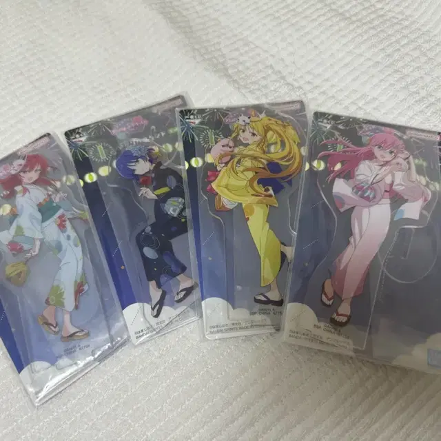 봇치더락 제일복권 아크릴스탠드 미개봉 4종 일괄